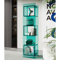 Acrylic Multi-Tier Bookshelf for Home