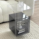 Light luxury sofa side few home living room hotel high-end coffee table bedside table mobile balcony small table rack