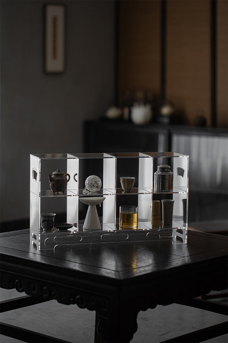 Luxury Acrylic Tea Display Shelf