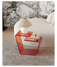 Luxury Acrylic Side Table for Living Room & Bedroom