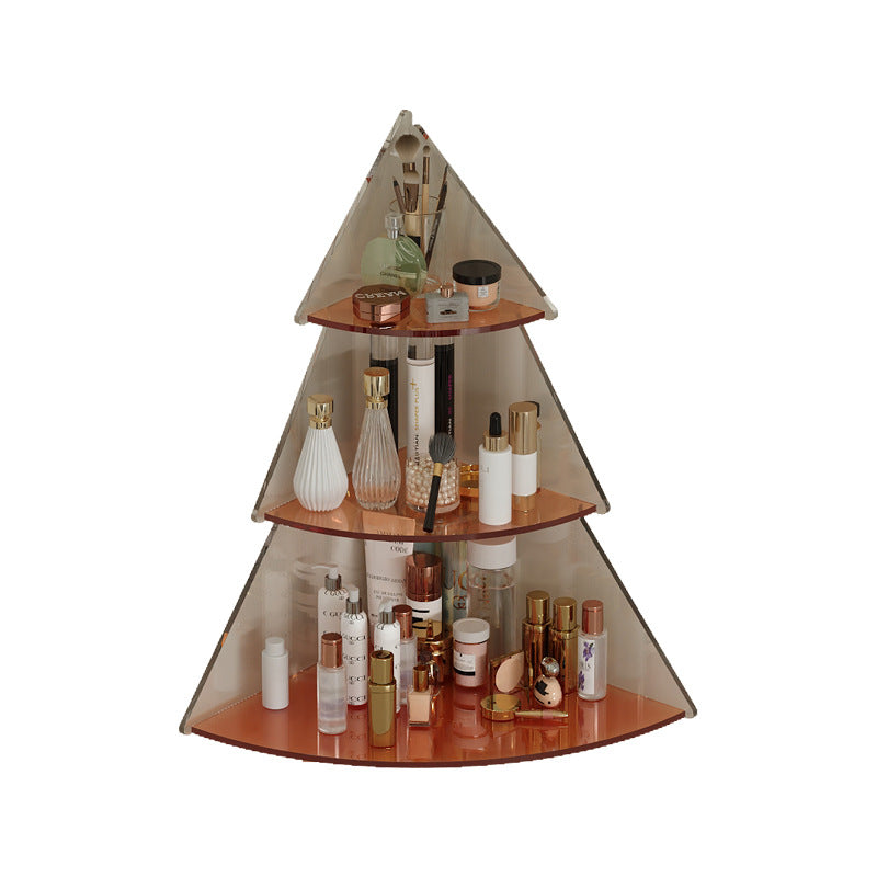 Luxury Acrylic Wall-Mounted Bathroom Shelf