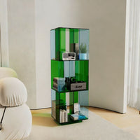 Transparent Freestanding Bookshelf