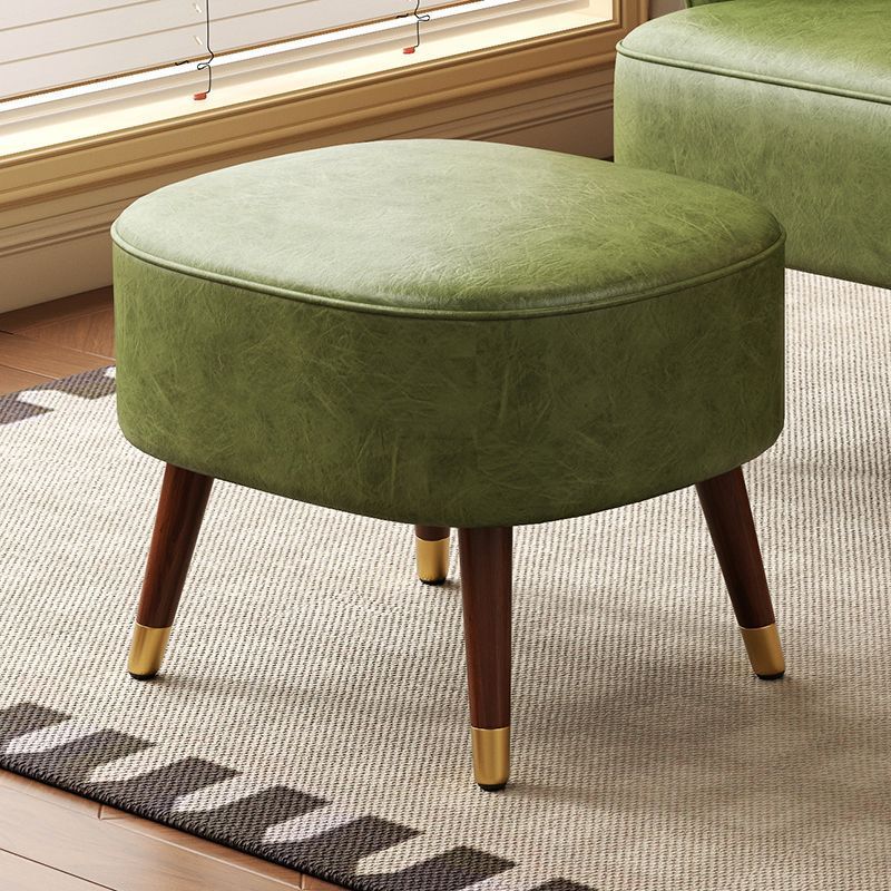 Light luxury single sofa chair oil wax skin comfortable leisure living room bedroom use