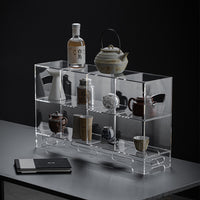 Luxury Acrylic Tea Display Shelf
