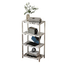 Narrow Solid Wood Storage Shelf for Home & Balcony