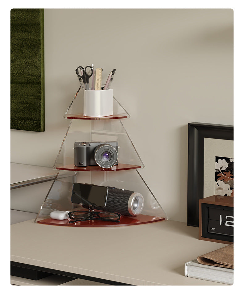 Thick Clear Acrylic Makeup Organizer for Lipsticks & Perfumes