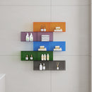Multi-Layer Wall-Mounted Bathroom Shelf