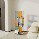 Transparent Freestanding Bookshelf