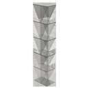 Modern Acrylic Corner Bookshelf