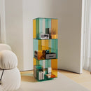 Transparent Freestanding Bookshelf