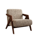 French antique single sofa chair solid wood design living room balcony casual use