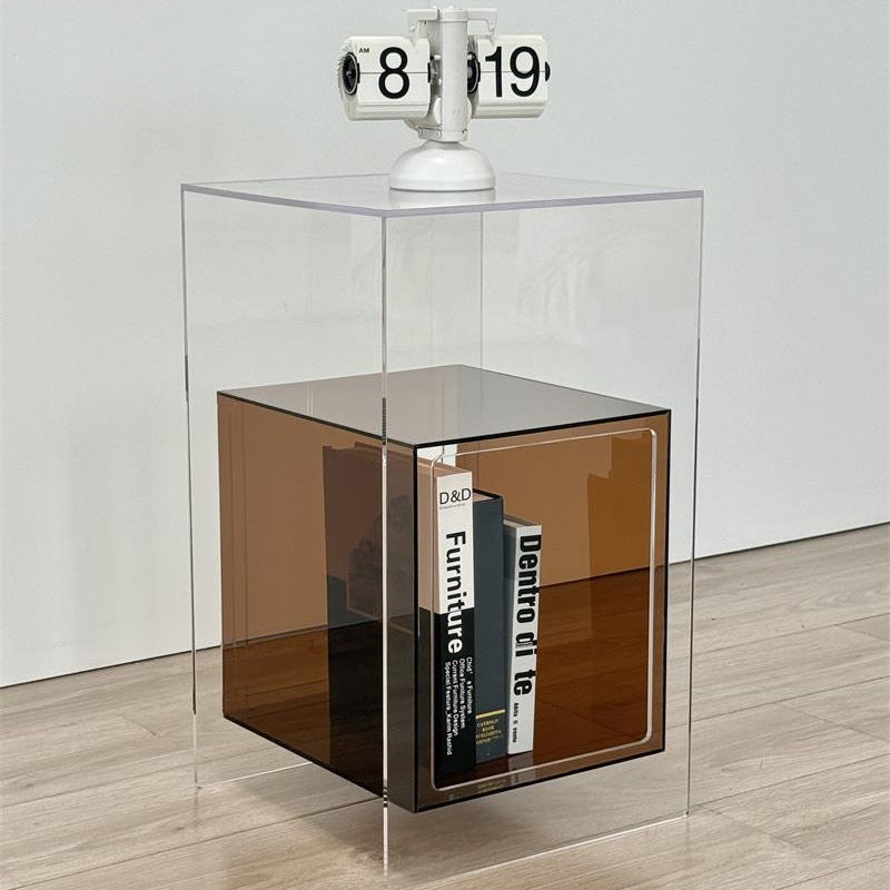 Light luxury sofa side few home living room hotel high-end coffee table bedside table mobile balcony small table rack