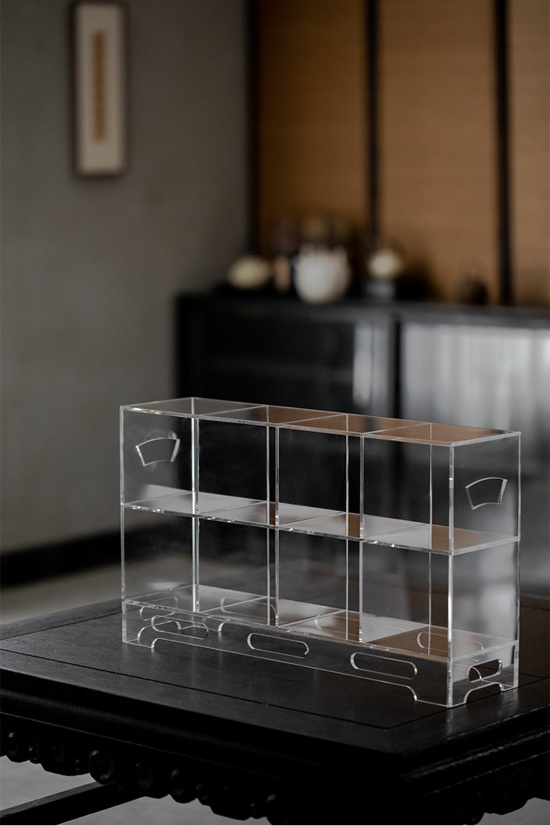 Luxury Acrylic Tea Display Shelf