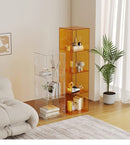 Acrylic shelf floor-to-ceiling storage living room multi-layer two-layer storage cabinet small entrance desktop display rack box