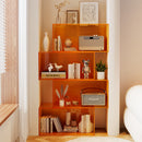 Transparent Acrylic Multi-Tier Bookshelf