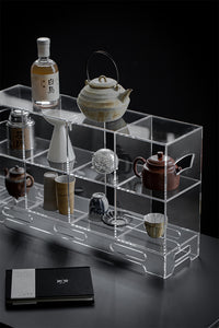 Luxury Acrylic Tea Display Shelf