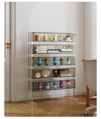 Transparent Collectible Display Shelf for Blind Boxes & Figures