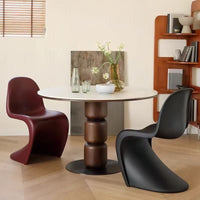 Nordic style Pandong chair creative plastic back chair home restaurant makeup negotiation use