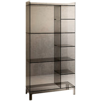 Movable Luxury Wooden Side Shelf