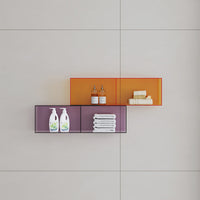 Multi-Layer Wall-Mounted Bathroom Shelf