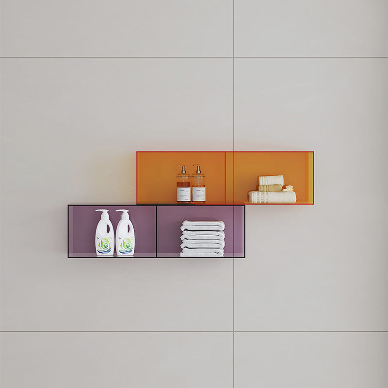 Multi-Layer Wall-Mounted Bathroom Shelf