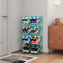 Narrow Wooden Shoe Rack