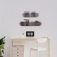 Modern Wall-Mounted Acrylic Magazine Shelf