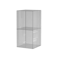 Acrylic shelf floor-to-ceiling storage living room multi-layer two-layer storage cabinet small entrance desktop display rack box