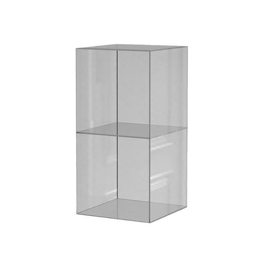 Acrylic shelf floor-to-ceiling storage living room multi-layer two-layer storage cabinet small entrance desktop display rack box