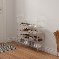 Minimalist Wooden Shoe Rack