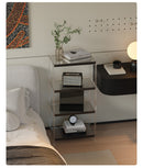 Narrow Solid Wood Storage Shelf for Home & Balcony