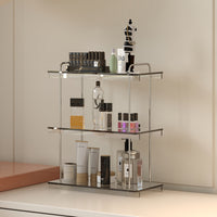 Multi-Layer Wall-Mounted Bathroom Shelf