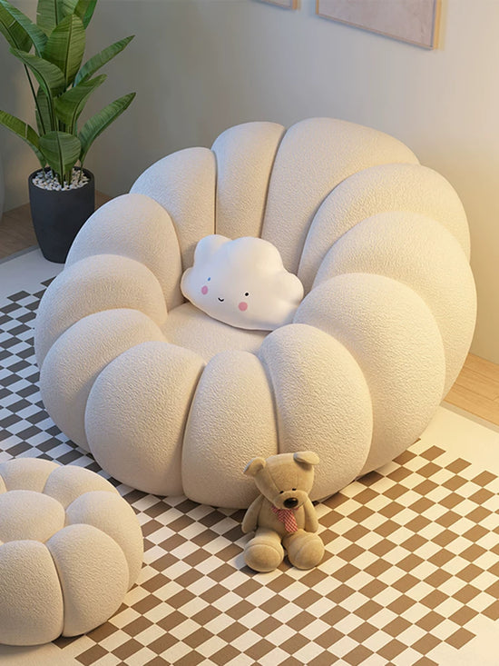 Lazy wind single lazy sofa can lie down and sleep bedroom balcony for casual use