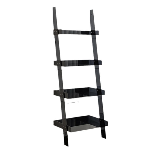 Luxury Acrylic Floor-Standing Magazine Shelf