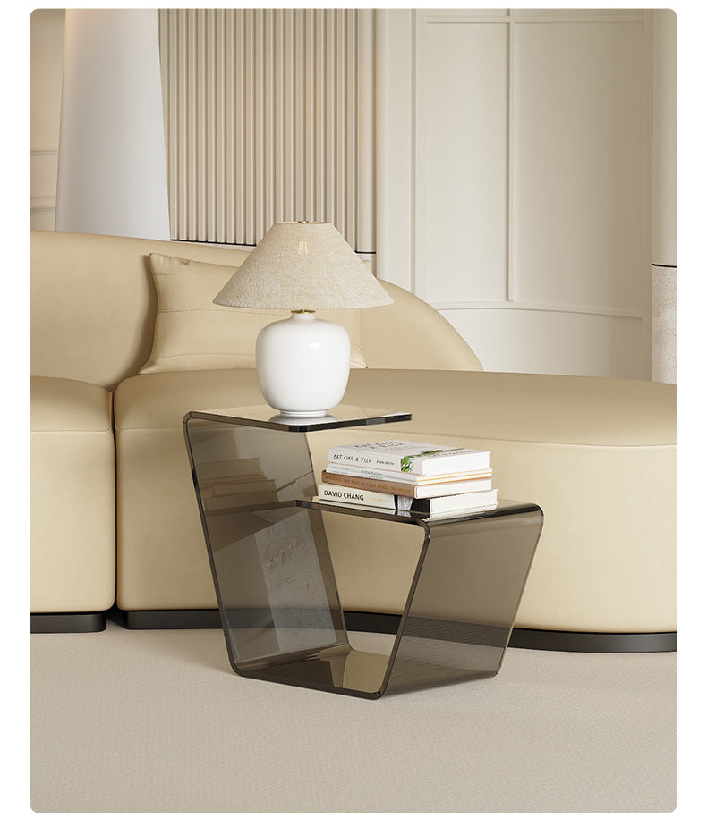 Luxury Acrylic Side Table for Living Room & Bedroom