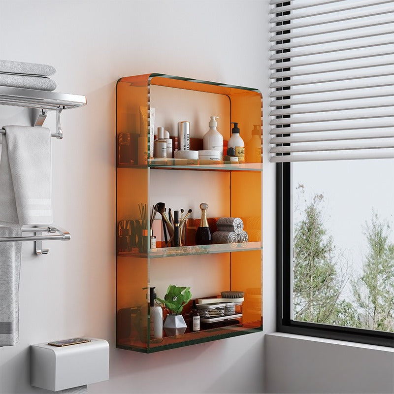 Multi-Layer Bathroom Wall Shelf