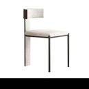 Minimalist style Italian dining chair Designer back chair Household desk Hotel restaurant use